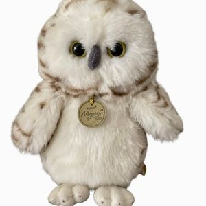 Miyoni Tots by Aurora Stuffed Snowy Owl Plush